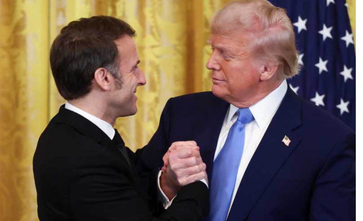 macron trump