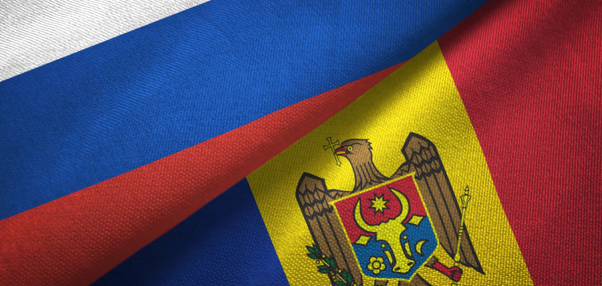 Moldova Russia Flags display GettyImages-1089910584