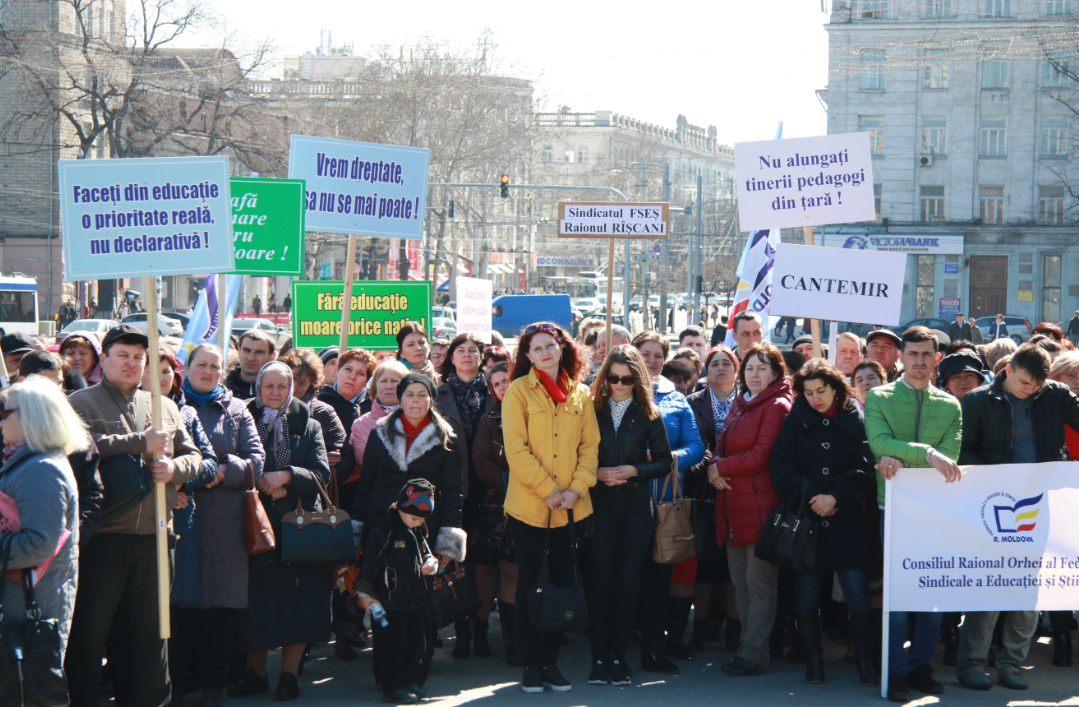 protest educatie